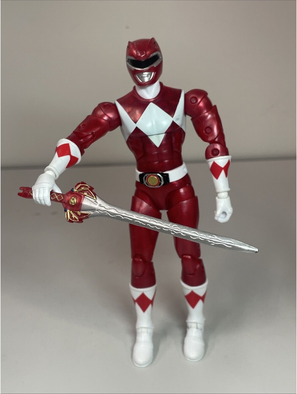 Mighty Morphin Power Rangers Legacy Collection Red Ranger 6" Action Figure 2017
